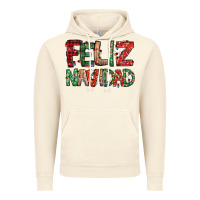 Vintage Artic feliz navidad Spanish christmas Vintage Hoodie - Jasminsmagicworld
