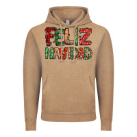 Vintage Coffee feliz navidad Spanish christmas Vintage Hoodie - Jasminsmagicworld