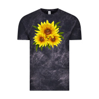 Cloud Black maximillian perennial sunflower Vintage Tee - LillyAllenDesigns
