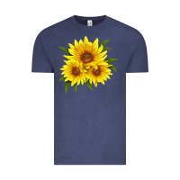 Vintage Denim maximillian perennial sunflower Vintage Tee - LillyAllenDesigns