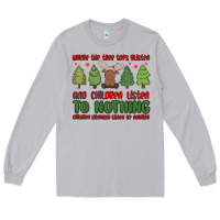 Moon Dust where the tree tops glisten Long Sleeve Tee - MaliasSmallBusiness