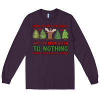 Plum where the tree tops glisten Long Sleeve Tee - MaliasSmallBusiness