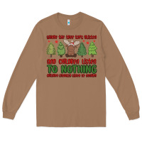 Toasted Coconut where the tree tops glisten Long Sleeve Tee - MaliasSmallBusiness