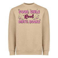 Mushroom good girls read dirty books Heavyweight Sweatshirt - MaliasSmallBusiness