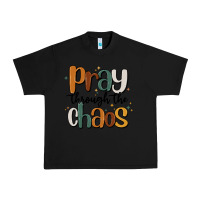 Black pray throthe chaos Urban Heavy Tee - MaliasSmallBusiness