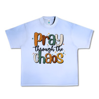 Grape Ice pray throthe chaos Urban Heavy Tee - MaliasSmallBusiness