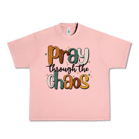Salmon pray throthe chaos Urban Heavy Tee - MaliasSmallBusiness