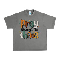 Tornado pray throthe chaos Urban Heavy Tee - MaliasSmallBusiness