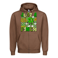 Chestnut just a little pinch Zipper Hoodie - Artiststas