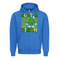 True Royal just a little pinch Zipper Hoodie - Artiststas