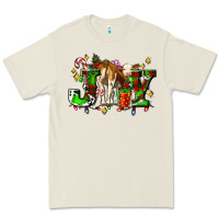 Bone joy with baby cow and christmas gifts mistletoe Premium Tee - AdoDesignShop