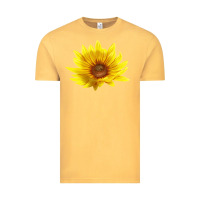 Vintage Mustard Maximillian Perennial Sunflower Vintage Tee - LillyAllenDesigns