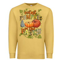 Antique Gold Cutest pumpkin in the patch Premium Sweatshirt - NancyCooperArtShop