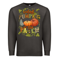 Smoke Cutest pumpkin in the patch Premium Sweatshirt - NancyCooperArtShop