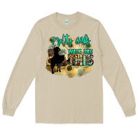 Mushroom pretty girls walk like this Long Sleeve Tee - NancyCooperArtShop