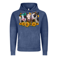 Vintage Denim sunflower heifers Vintage Hoodie - Jasminsmagicworld