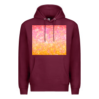 Burgundy orange pink ombre glitter Premium Hoodie - TumblerDesignByShophia