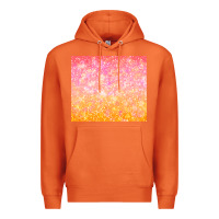 Carrot orange pink ombre glitter Premium Hoodie - TumblerDesignByShophia