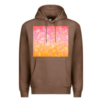 Chestnut orange pink ombre glitter Premium Hoodie - TumblerDesignByShophia