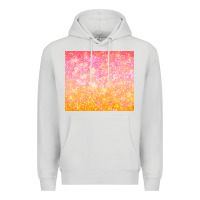 Dove Grey orange pink ombre glitter Premium Hoodie - TumblerDesignByShophia