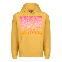 Mustard orange pink ombre glitter Premium Hoodie - TumblerDesignByShophia