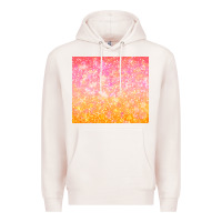 Pale Pink orange pink ombre glitter Premium Hoodie - TumblerDesignByShophia