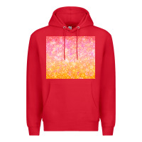 Red orange pink ombre glitter Premium Hoodie - TumblerDesignByShophia