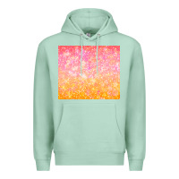 Seafoam orange pink ombre glitter Premium Hoodie - TumblerDesignByShophia