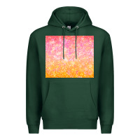 Sports Green orange pink ombre glitter Premium Hoodie - TumblerDesignByShophia