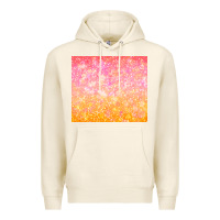 Tofu orange pink ombre glitter Premium Hoodie - TumblerDesignByShophia