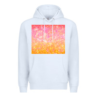 White orange pink ombre glitter Premium Hoodie - TumblerDesignByShophia
