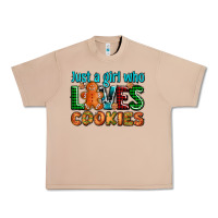 Burro just a girl who loves cookies Urban Heavy Tee - AdoDesignShop