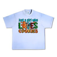 Grape Ice just a girl who loves cookies Urban Heavy Tee - AdoDesignShop