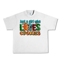 Just A Girl Who Loves Cookies Urban Heavy Tee | Teevron
