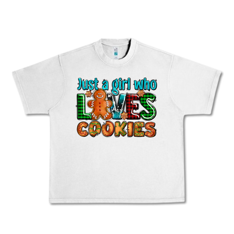 Just A Girl Who Loves Cookies Urban Heavy Tee by AdoDesignShop | Teevron