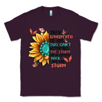 Plum they whispered to her you can't withstand the stor Classic Tee - MaliasSmallBusiness