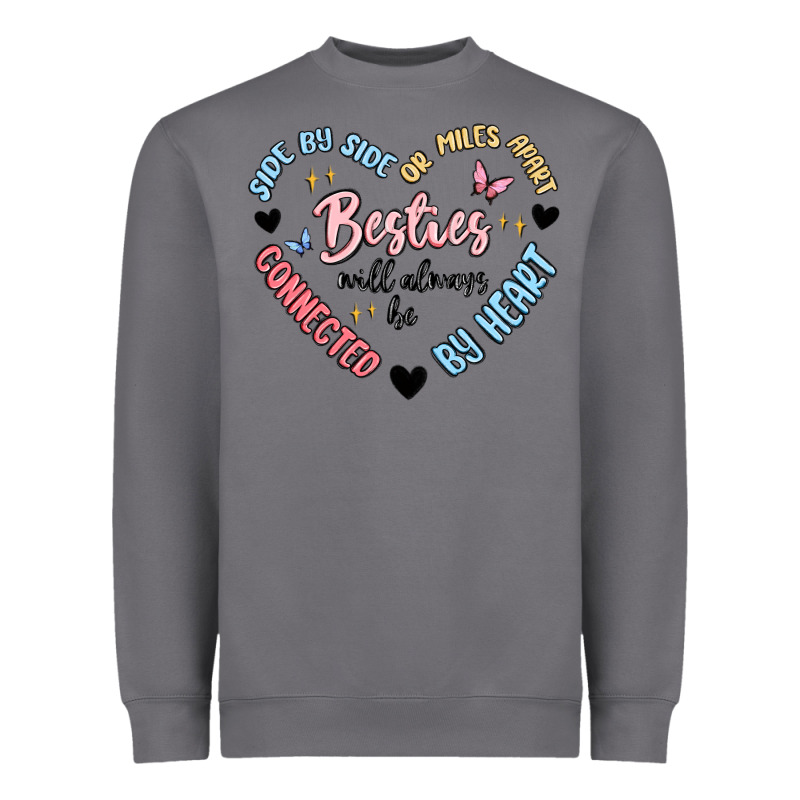 Besties Will Always Be Heavyweight Sweatshirt by MaliasSmallBusiness | Teevron