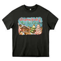 Asphalt christmas break and tree cakes Heavy Core Tee - FaDigitalArtStudio