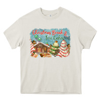 Cream christmas break and tree cakes Heavy Core Tee - FaDigitalArtStudio