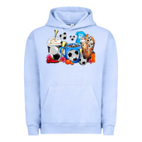Pigment Grape Ice Soccer Coffee Cups Urban Hoodie - FaDigitalArtStudio
