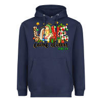 Navy love came down luke 2 11 Heavyweight Hoodie - texasbilliewilder
