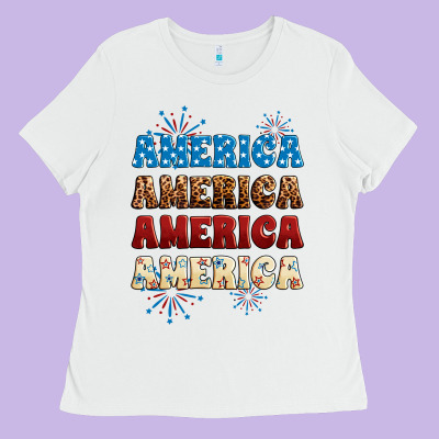 Western America Ladies Tee Designed By Neo Western
