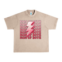 French Oak mom of both girls Urban Heavy Tee - MaliasSmallBusiness