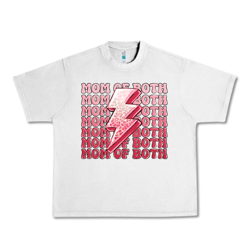 Mom Of Both Girls Urban Heavy Tee by MaliasSmallBusiness | Teevron