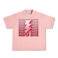 Salmon mom of both girls Urban Heavy Tee - MaliasSmallBusiness