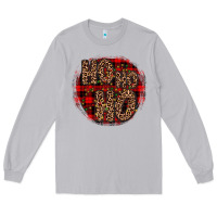 Moon Dust ho ho ho wood slice ornament Long Sleeve Tee - JahusDesignShop