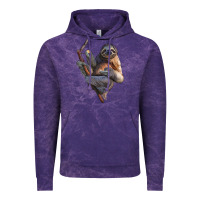 Cloud Purple Sloth Vintage Hoodie - LillyAllenDesigns