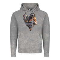 Cloud Rock Sloth Vintage Hoodie - LillyAllenDesigns