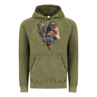 Vintage Olive Sloth Vintage Hoodie - LillyAllenDesigns