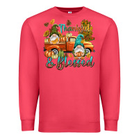 Cardinal Fall Thankful and blessed Premium Sweatshirt - NancyCooperArtShop
